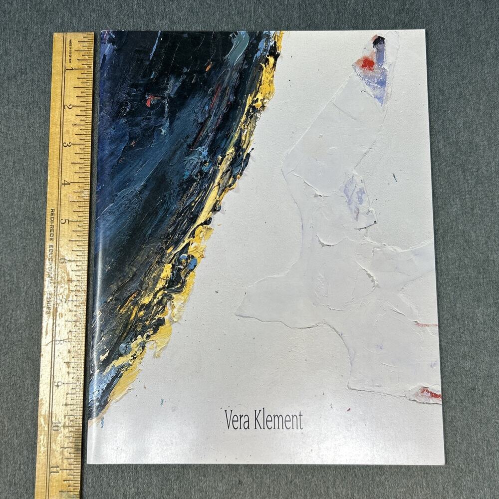 Vintage Vera Klement Poems Paintings 1997 Art Exhibition Catalog Museum Book